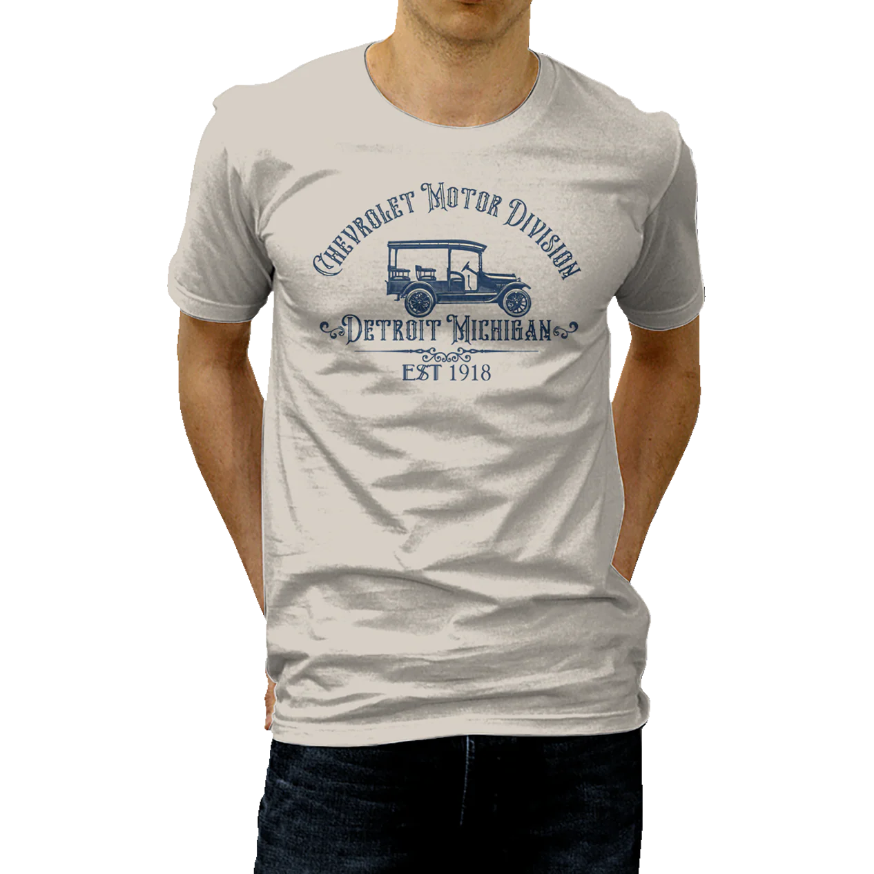 1920 Chevy Arched Text T-Shirt