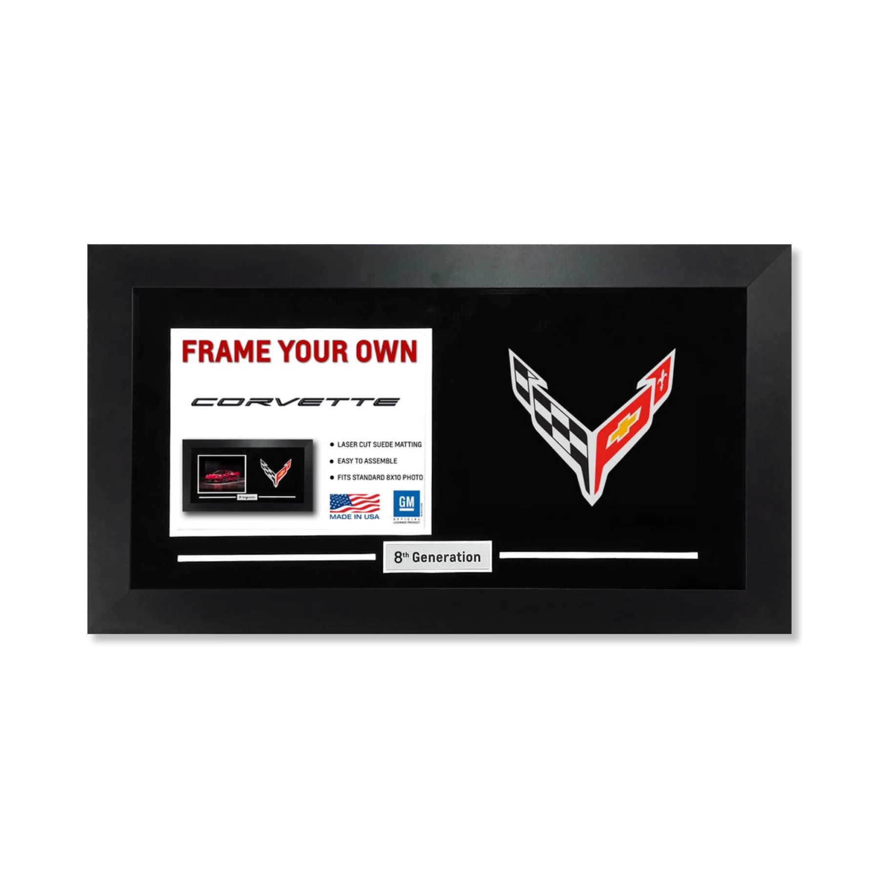 C8 Corvette "Frame Your Own" Picture Frame