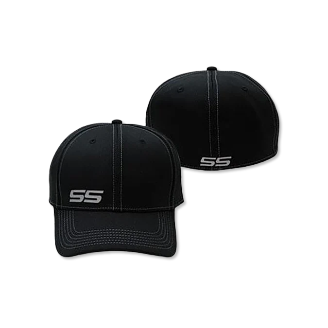 Chevrolet Black Flex Fit SS Hat