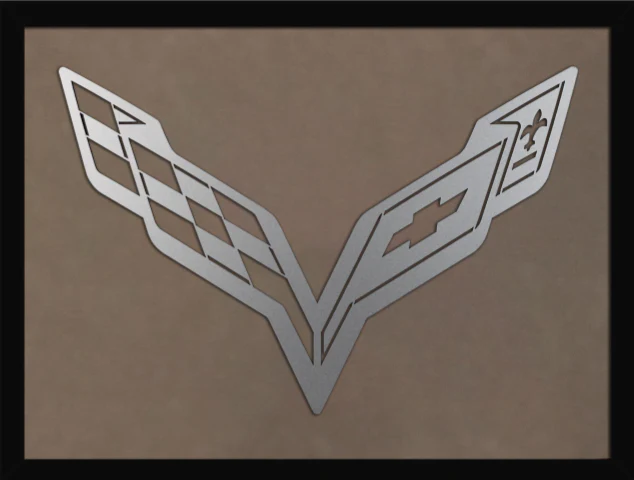 C7 Corvette Laser Cut Logo Sign - Image 5