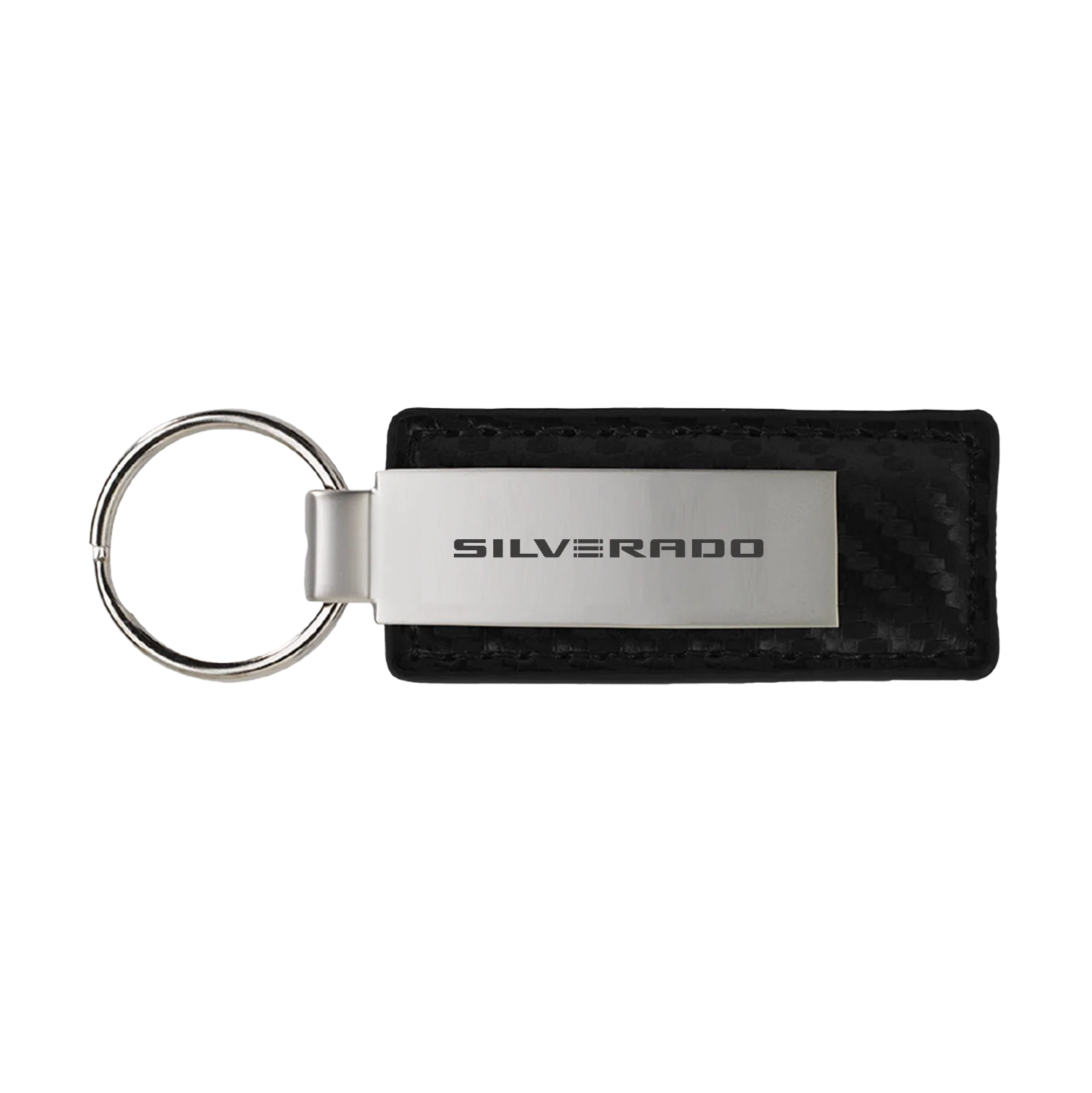 Chevrolet Carbon Metal Large Keychain - Image 2