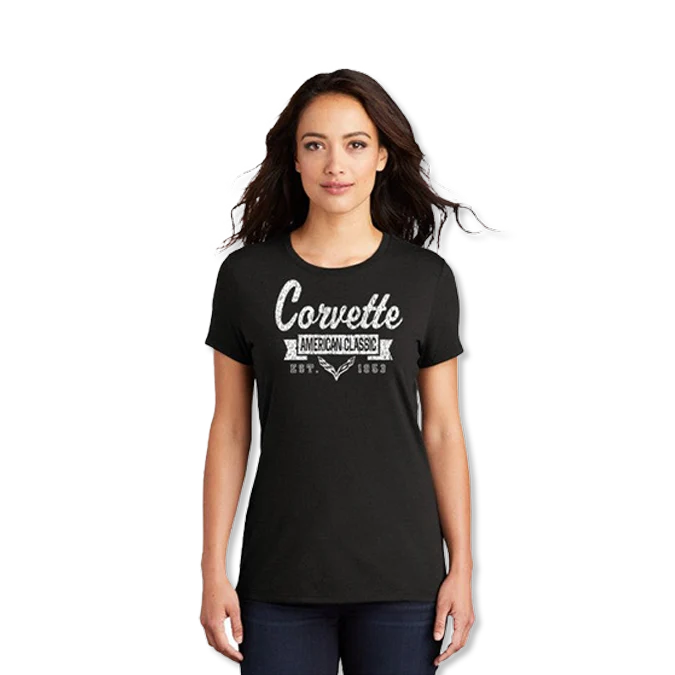 Corvette C7 Women's American Classic Tee