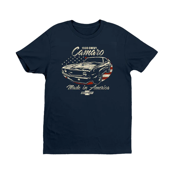 Camaro US Flag T-Shirt