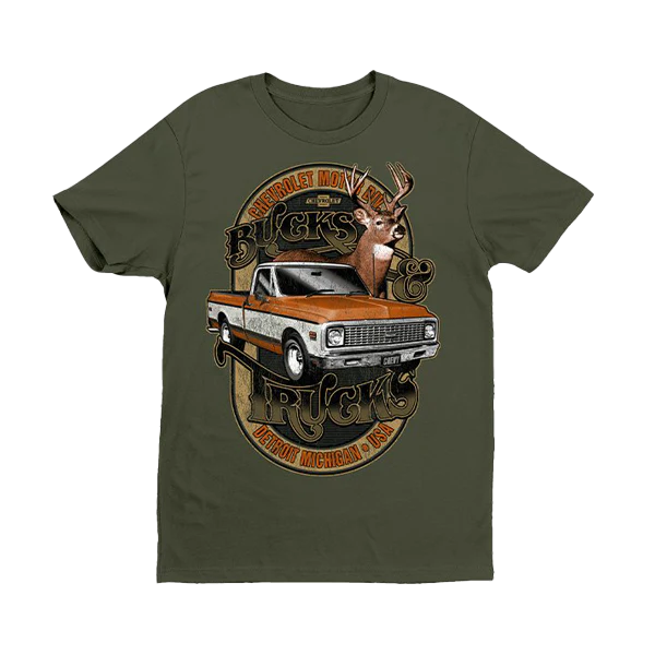 Chevy Bucks and Trucks T-Shirt