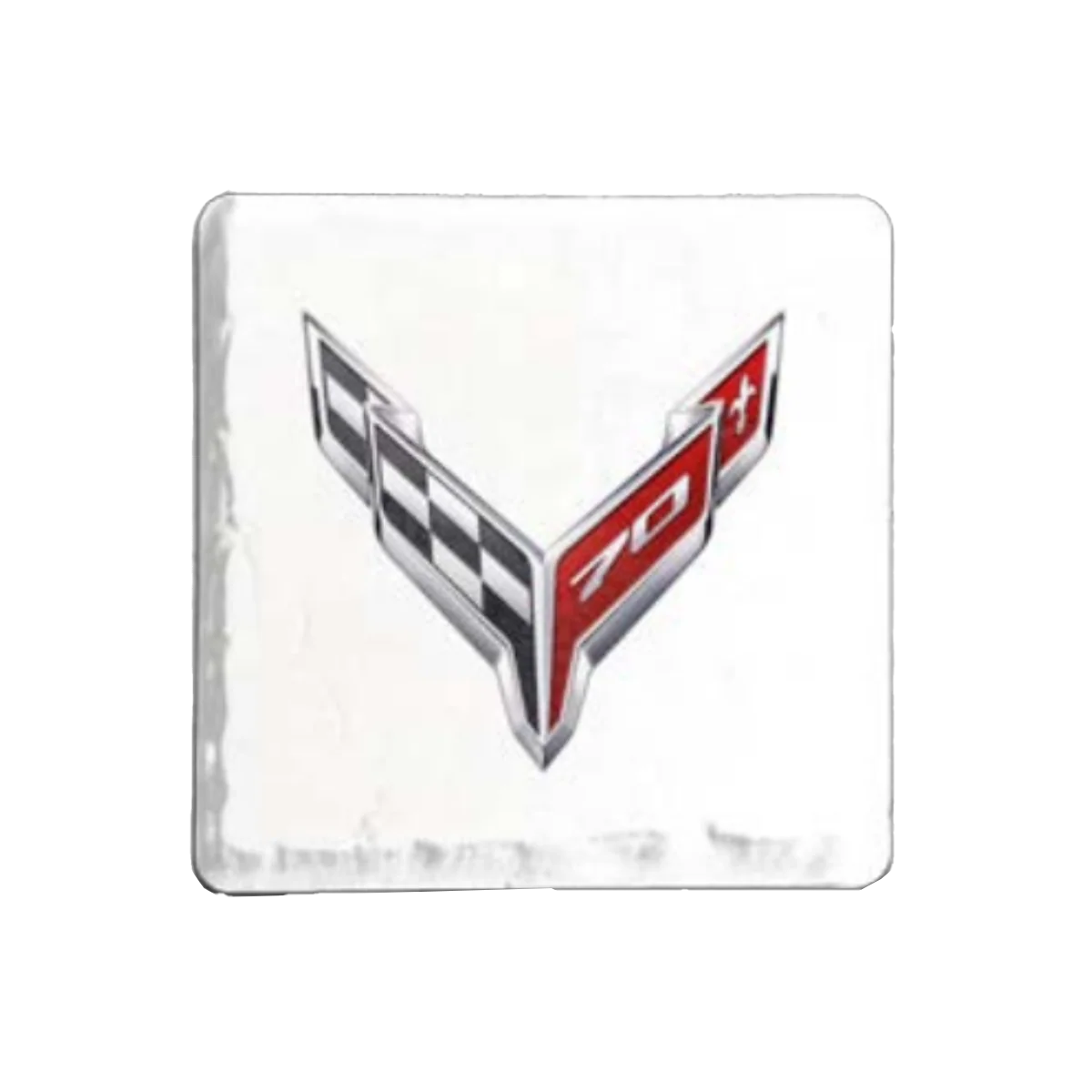 Corvette 70th Anniversary Coaster
