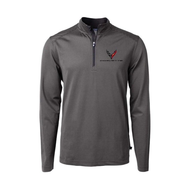 Corvette C8 Micro Stripe Quarter-Zip