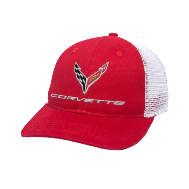 Corvette C8 Ponytail Mesh back Cap
