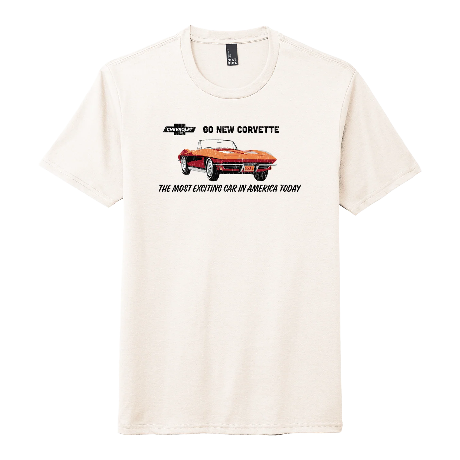 Corvette Go New Graphic T-Shirt - Image 2