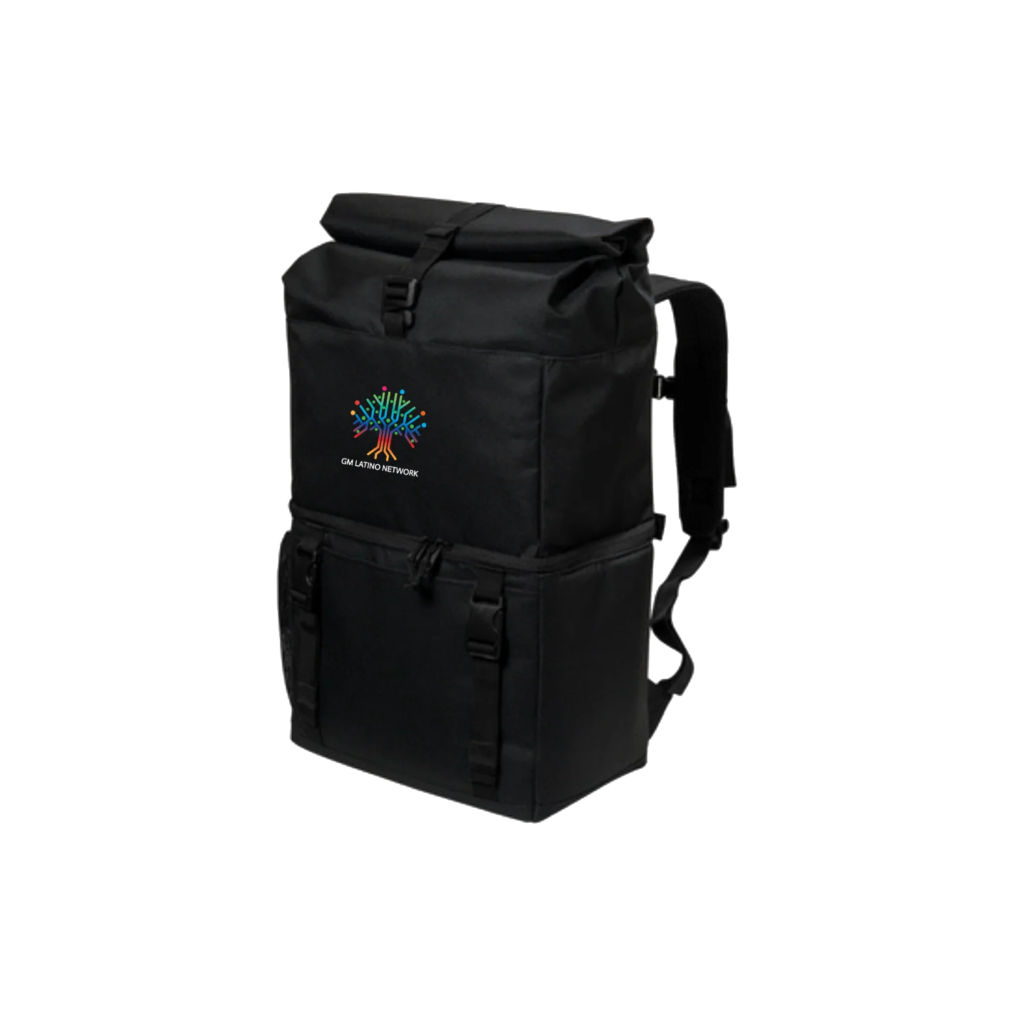 GM Latino Network ERG Backpack Cooler