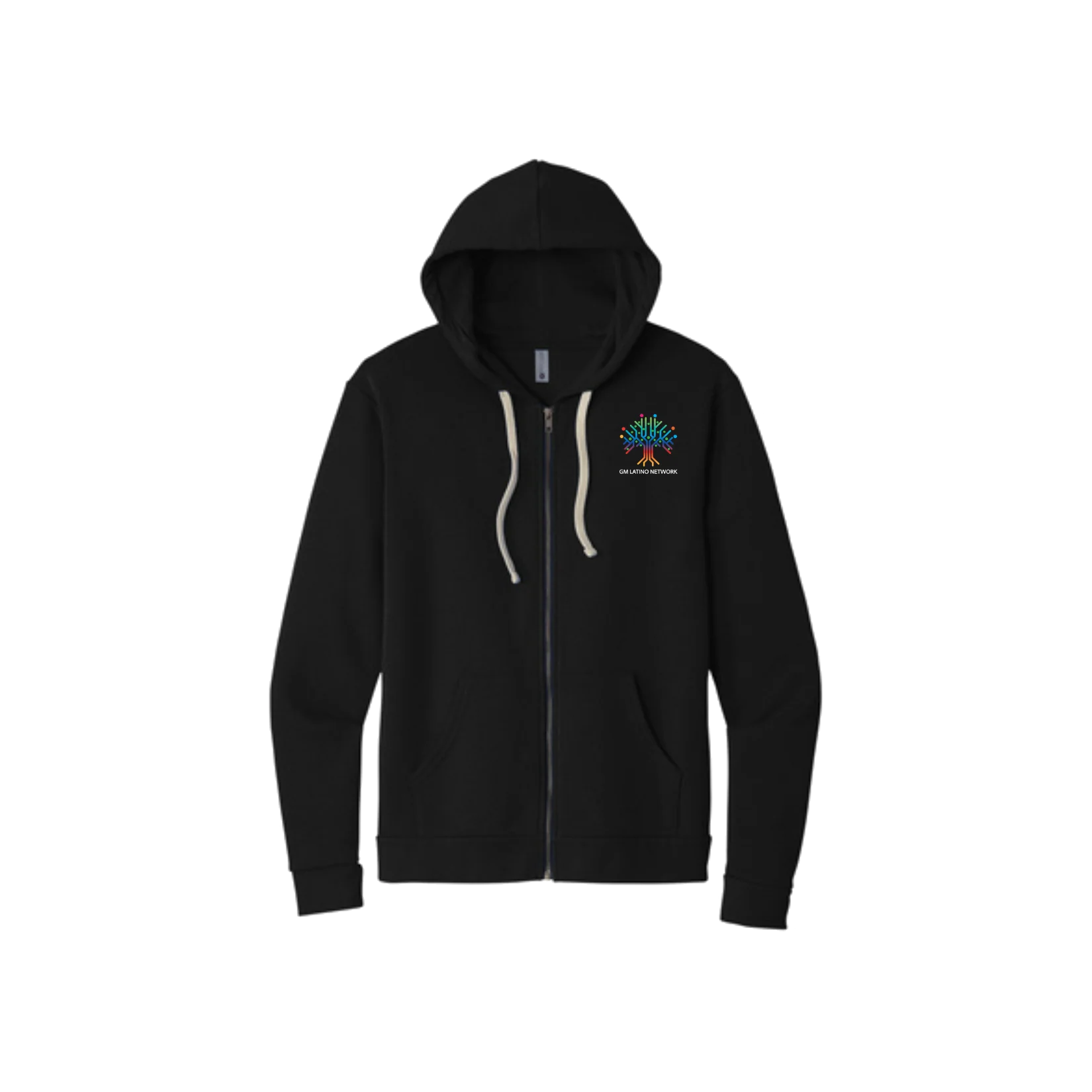 GM Latino Network ERG Zip-Up Hoodie - Image 2