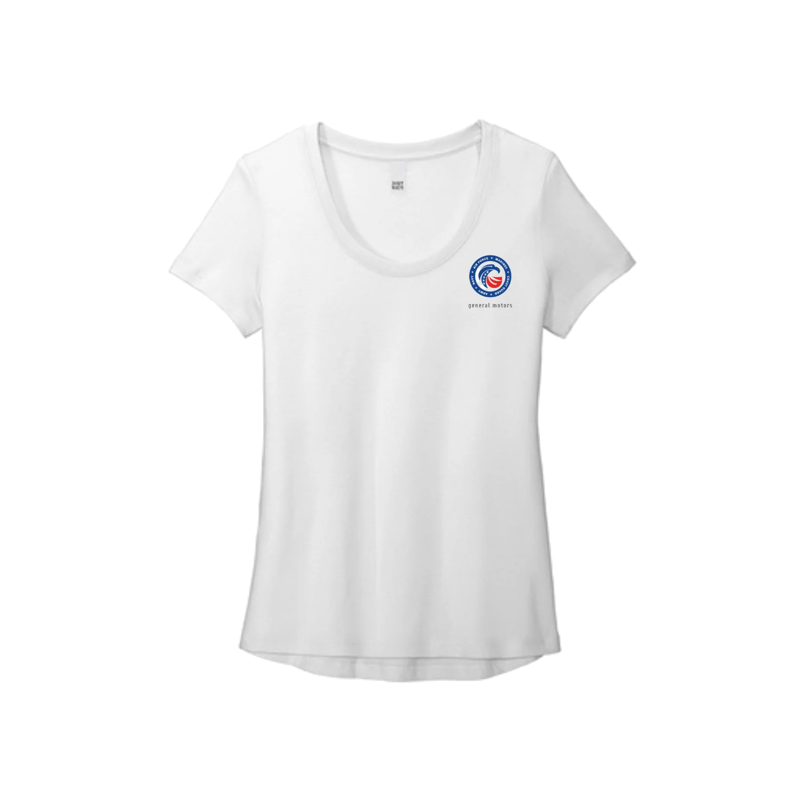 GM Veterans ERG Scoop Neck Tee - Image 2