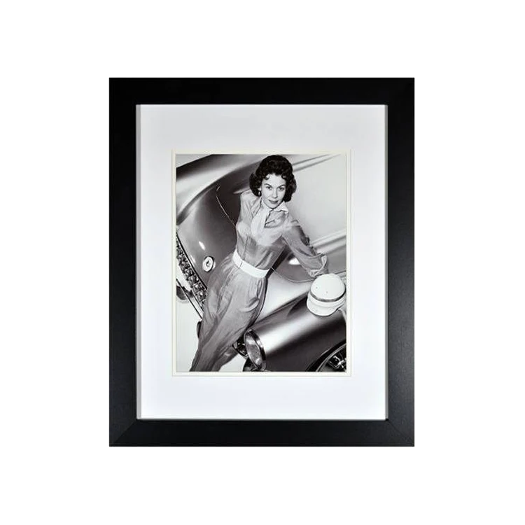 Framed Historic C1 Corvette Print