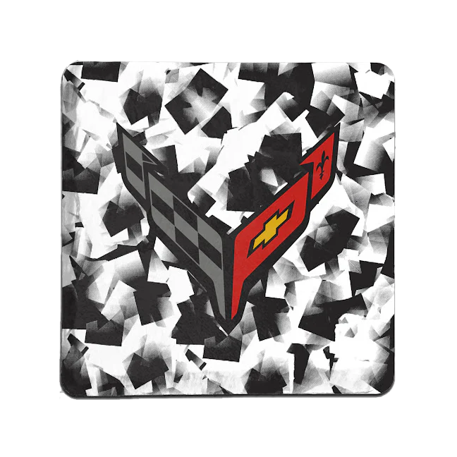 Corvette C8 Camo Coaster