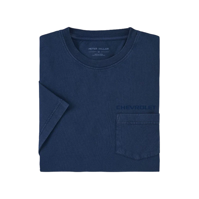 Chevrolet Men's Lava Wash Pocket Tee - Image 3