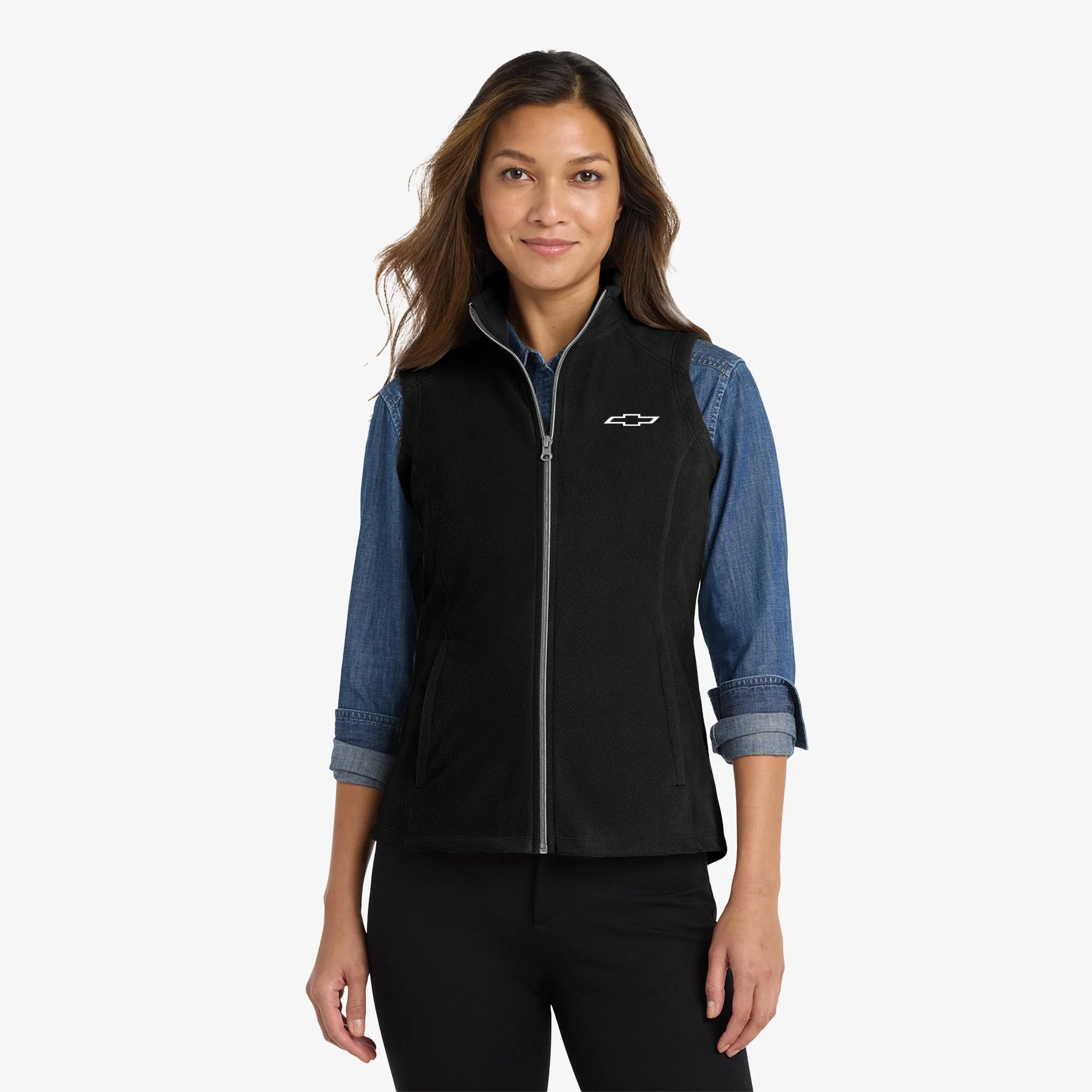 Women's Microfleece Vest - Image 2